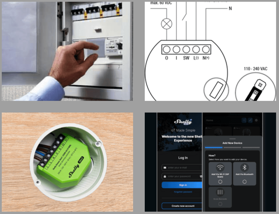 Installation et configuration d'un module shelly